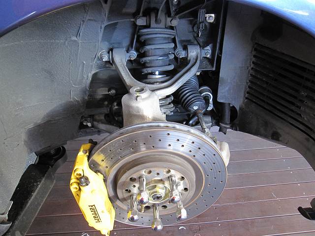 フェラーリ 360 モデナ 車検整備・アイドリングの調子が悪い修理